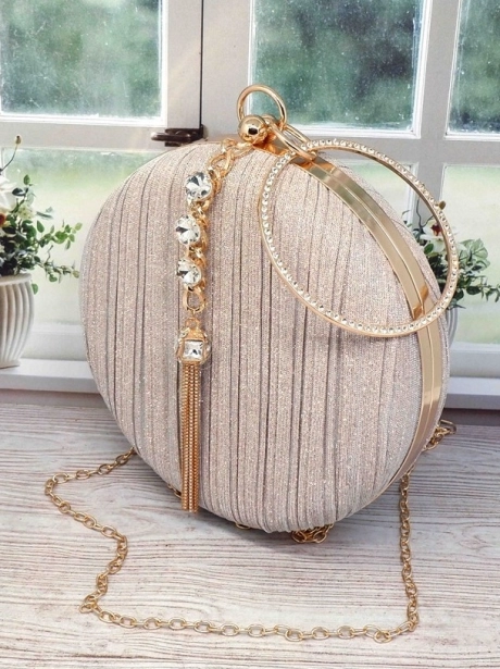 Hand Bag Clutch Pesta Wanita Bulat Talpan Rantai MV111956  4 ~item/2022/8/5/97344c223ed70d483fad3b1d09b8695e